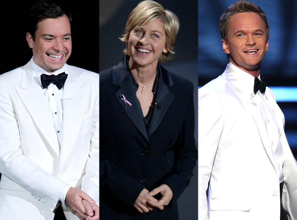 Ellen Degeneres, Neil Patrick Harris, Jimmy Fallon, Emmy Awards Ellen Degeneres, Neil Patrick Harris, Jimmy Fallon, Emmy Awards
